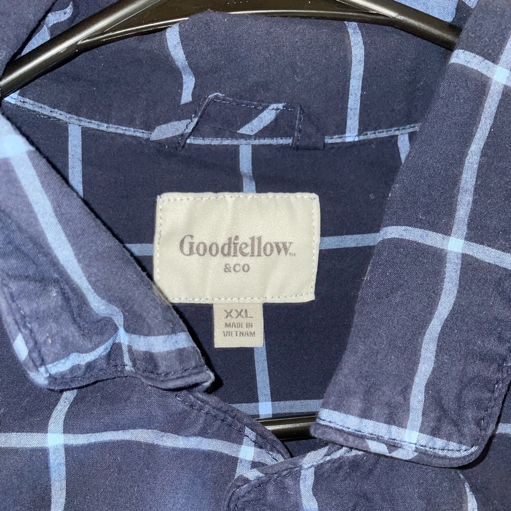 2XL Good Fellow Long Sleeve Button